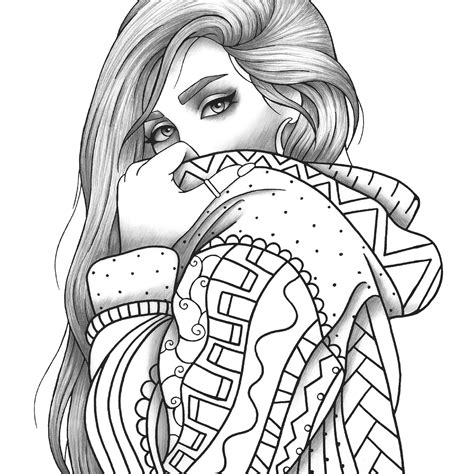 cute girly coloring pages|detailed coloring pages for girls.